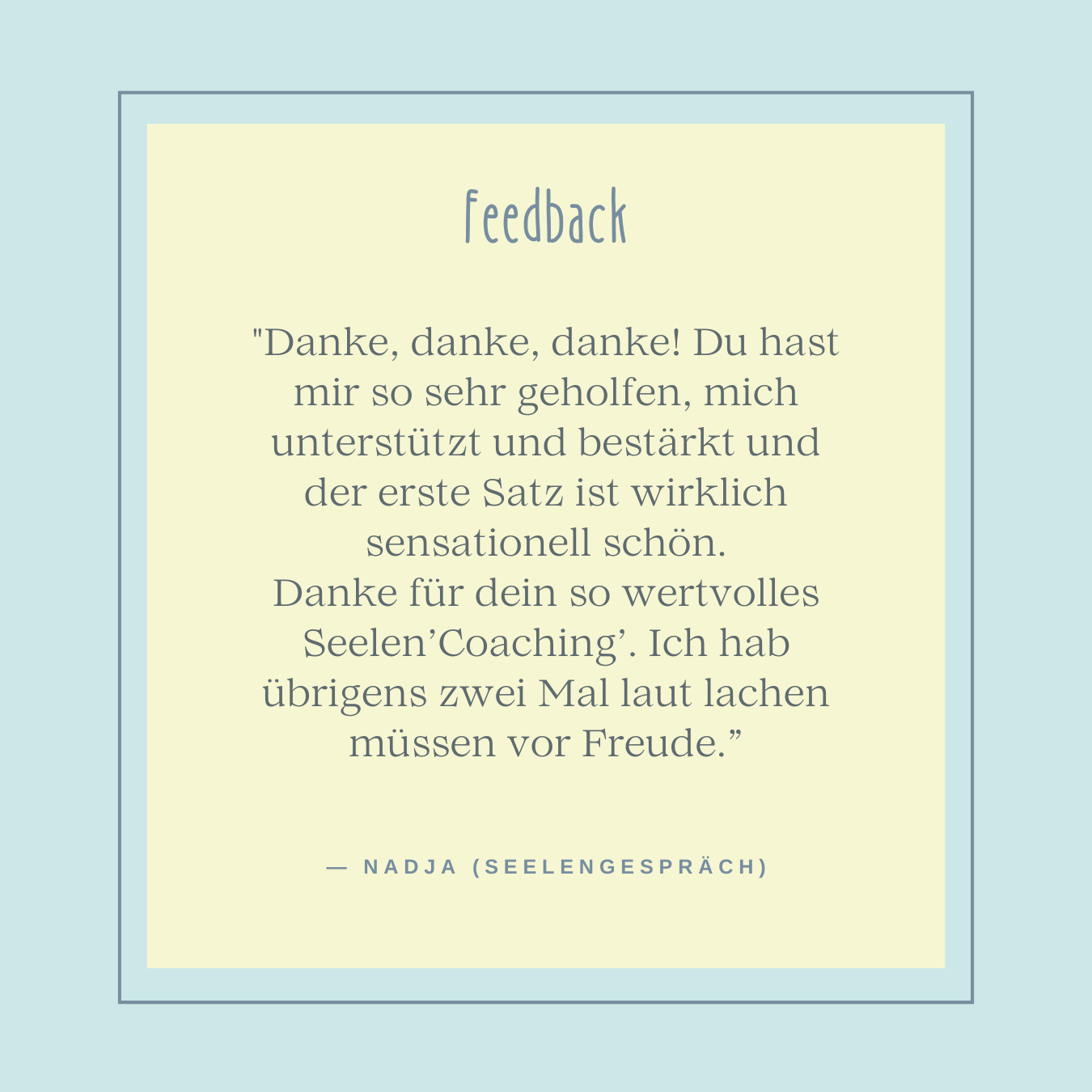 Feedback 1
